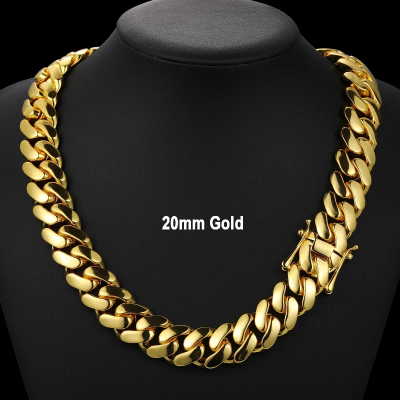 22 Inches / 20mm-Gold