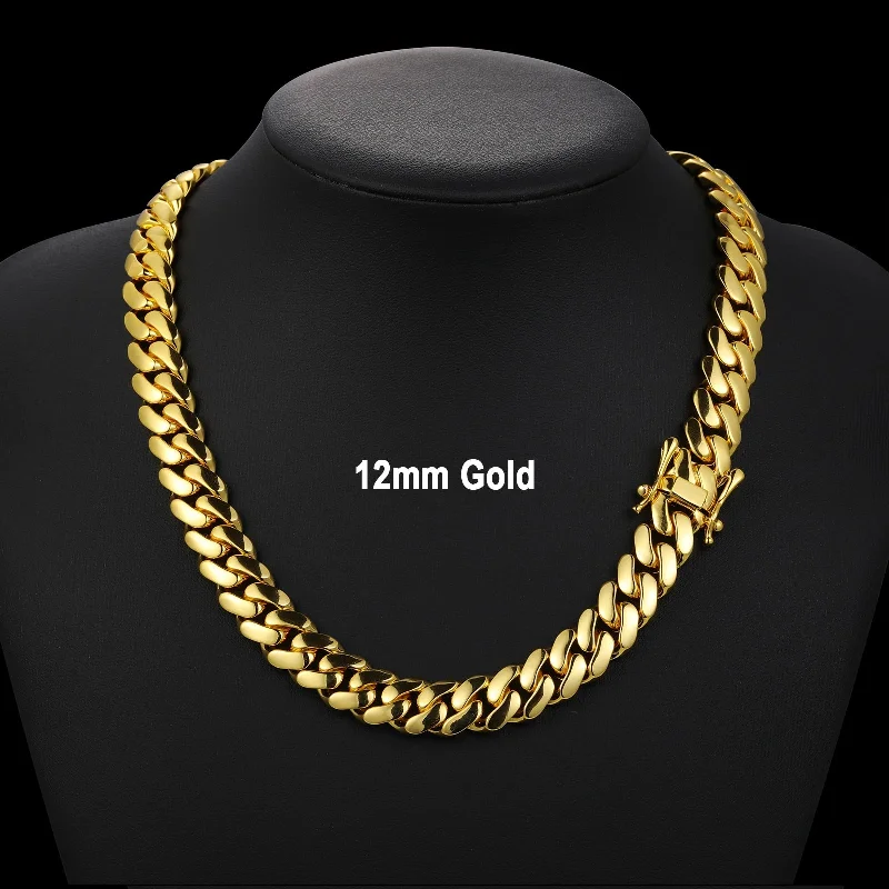 22 Inches / 12mm-Gold