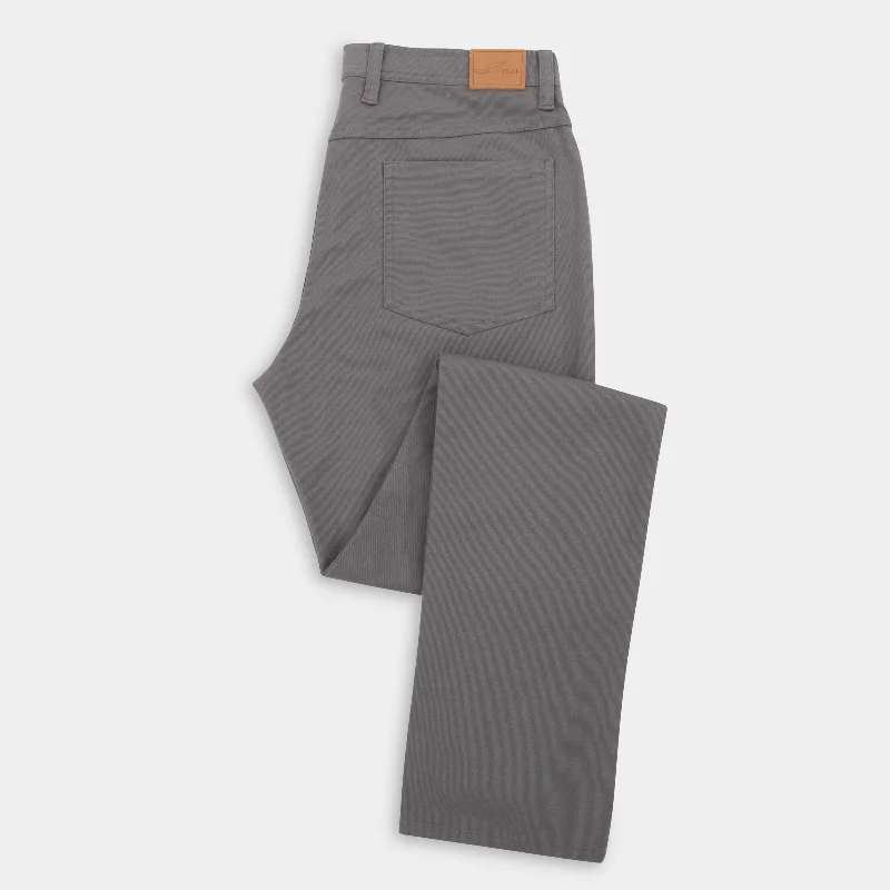 Charcoal Billings Five-Pocket Pant