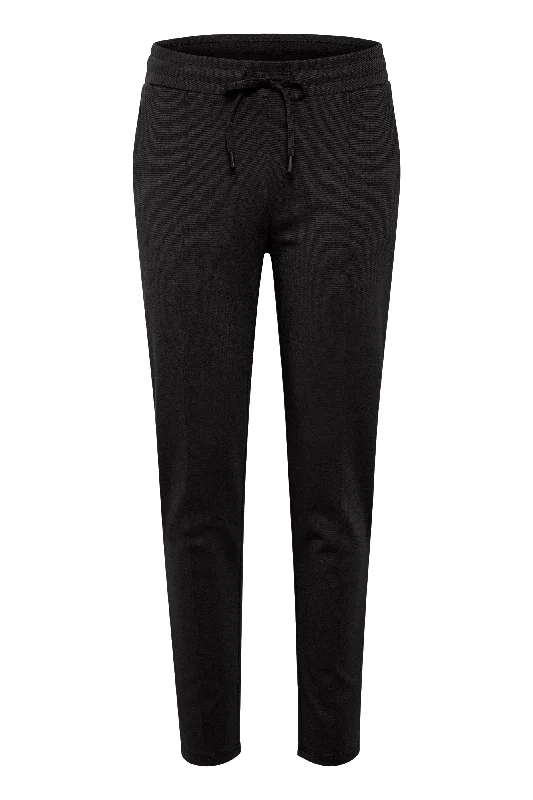 Eloise Jersey Trousers Black