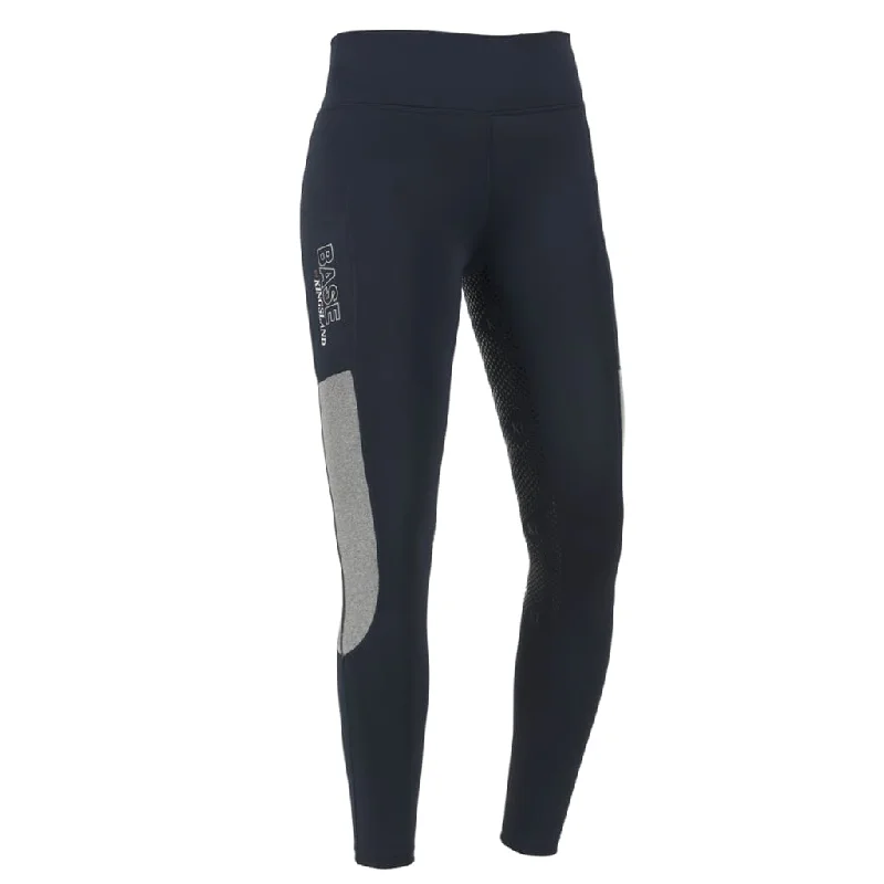 KL Ladies F-Tec5 F-Grip Riding Tights Miranda Navy/Light Grey