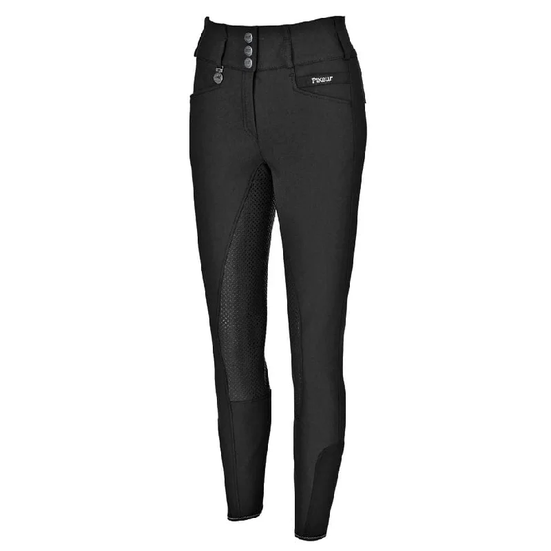 Pikeur Ladies Candela Full Grip Softshell Breeches Black