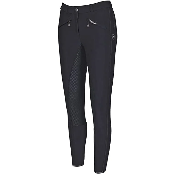 Pikeur Ladies Softshell Winter Breeches Lucinda Dark Shadow