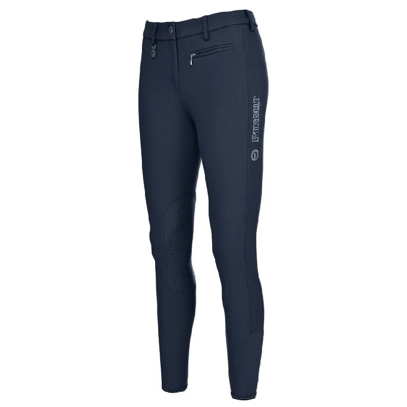 Pikeur Ladies Prisca Knee Grip Breeches Navy