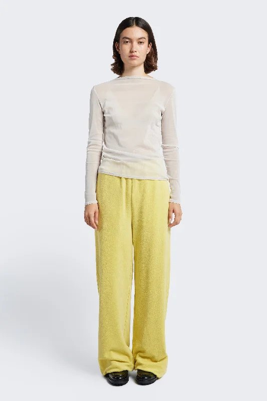 Prone Towelling Track Pant Butter