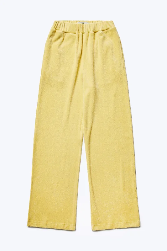 Prone Towelling Track Pant Butter