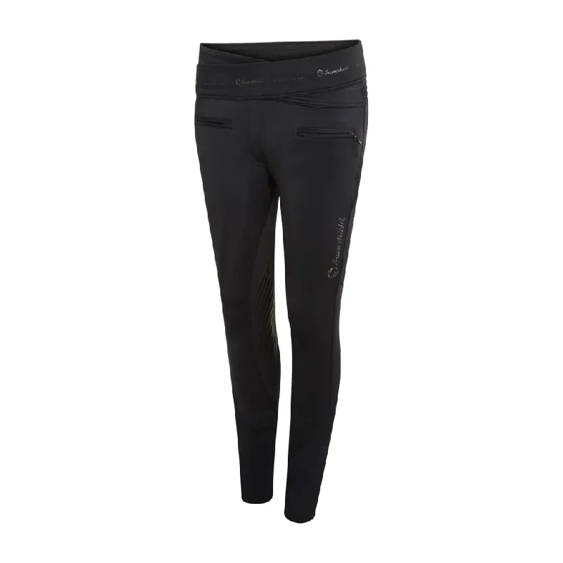 Samshield Ladies Alpha Winter Full Grip Riding Tights Black/Tone