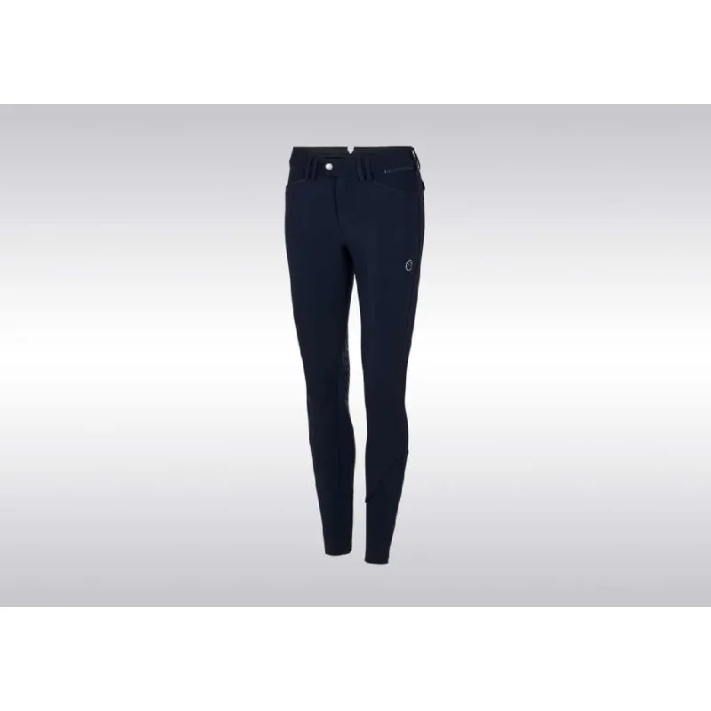 Samshield Ladies Knee Patch Grip Breeches Mathilde Navy