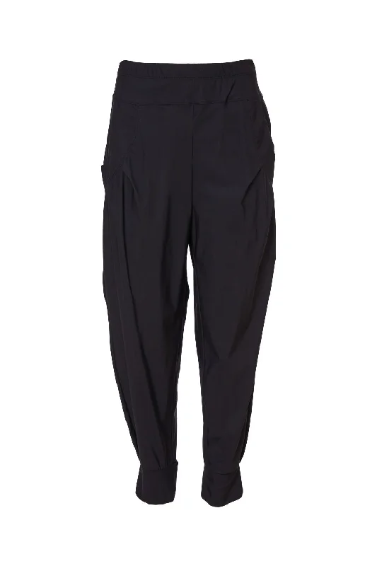 Tuck Pocket Cuff Trouser Black