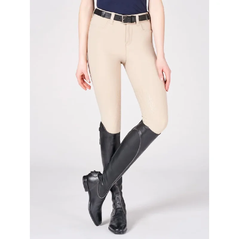 Vestrum Ladies Syracuse Knee Grip Breeches Beige