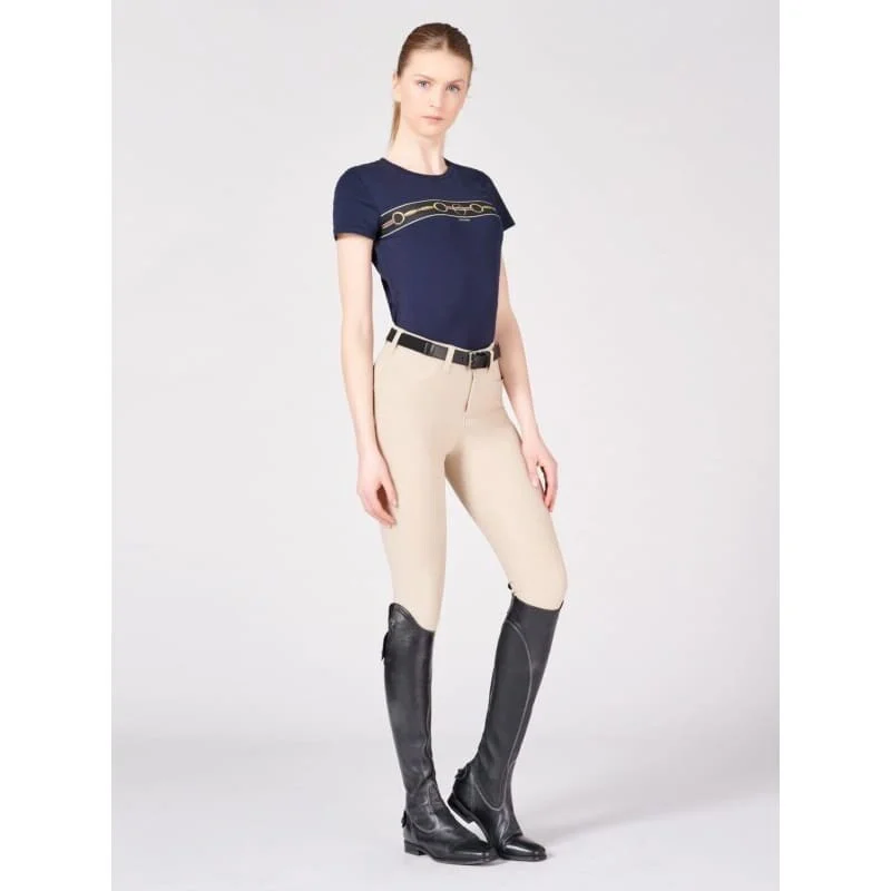 Vestrum Ladies Syracuse Knee Grip Breeches Beige