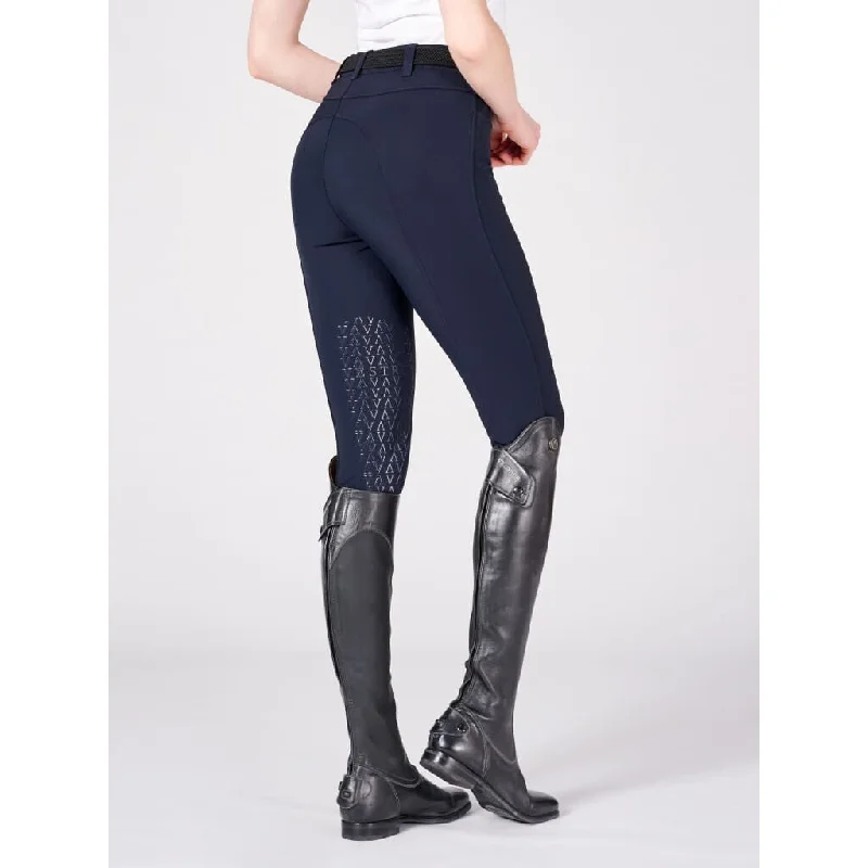 Vestrum Ladies Syracuse Knee Grip Breeches Navy