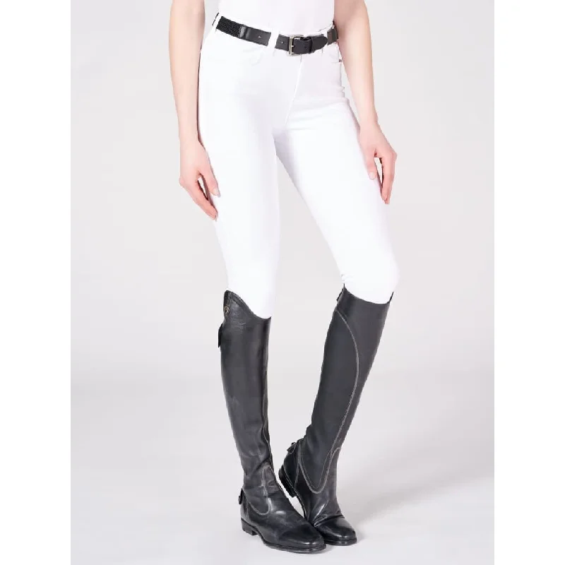 Vestrum Ladies Syracuse Knee Grip Breeches White