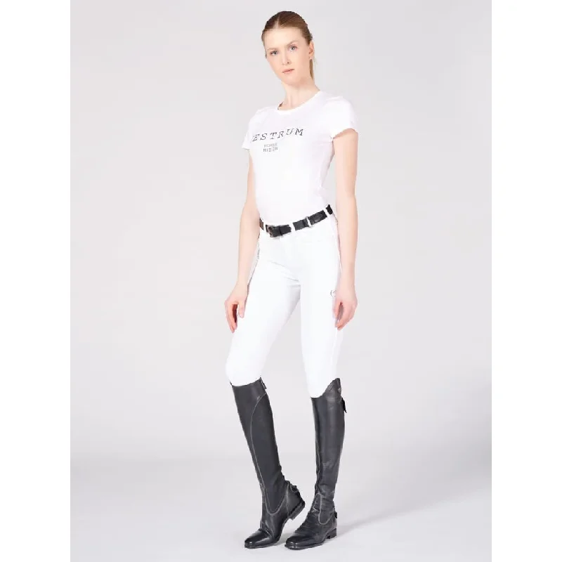 Vestrum Ladies Syracuse Knee Grip Breeches White