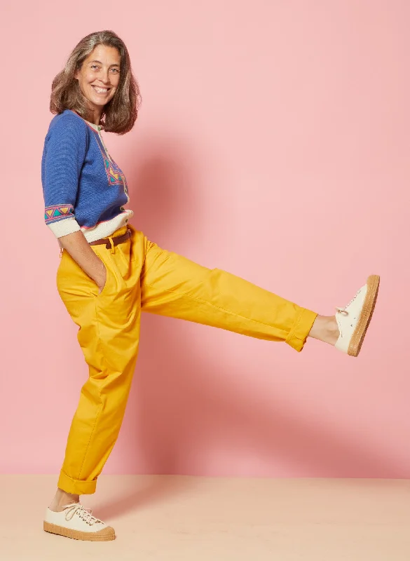 Wilma Trousers - Sunshine Yellow