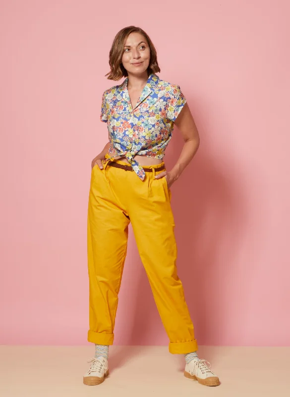 Wilma Trousers - Sunshine Yellow