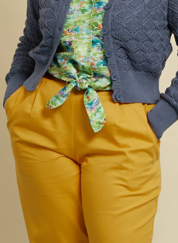 Wilma Trousers - Sunshine Yellow