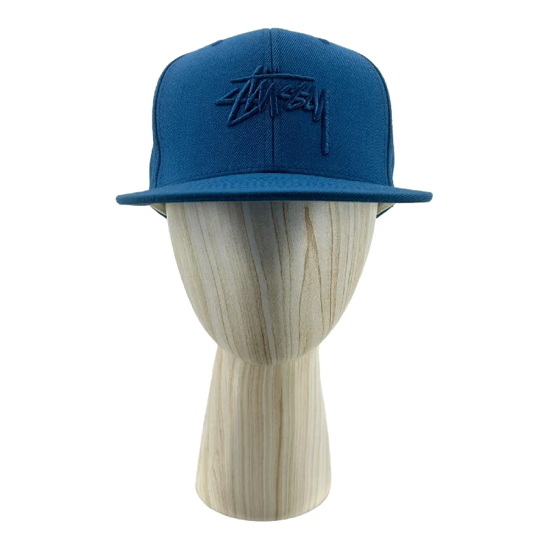 STUSSY/Cap/FREE/Blue/Acrylic