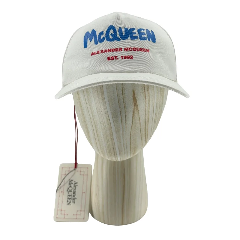 Alexander McQueen/Cap/M/White/