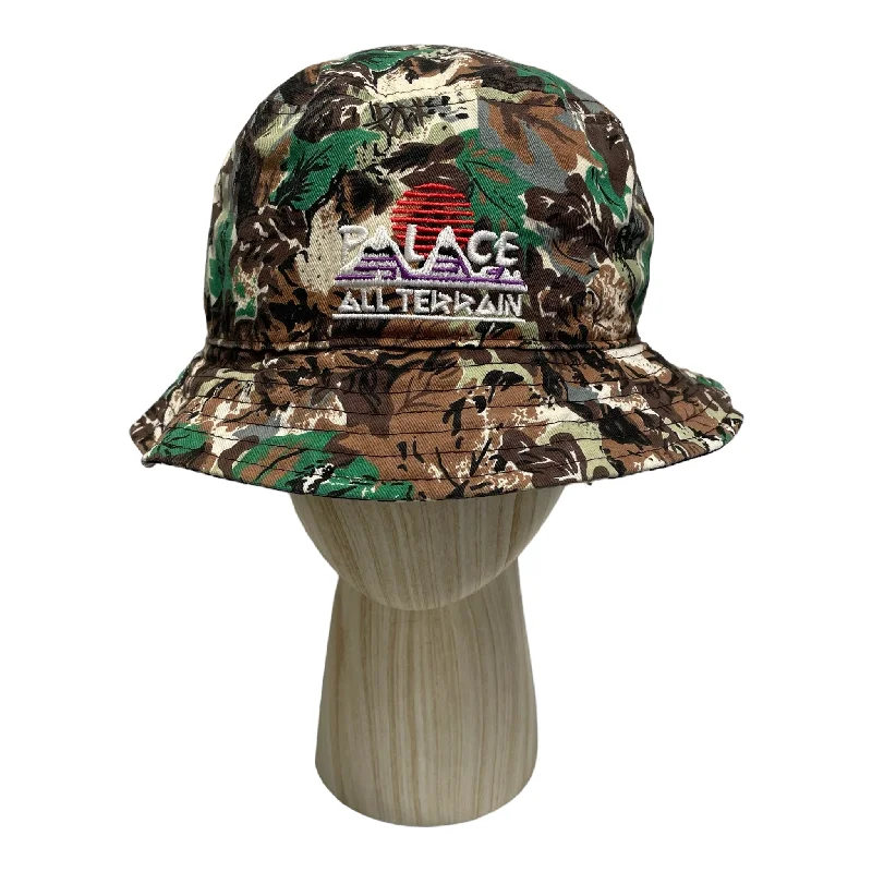 PALACE/Bucket Hat/L/Khaki/Cotton/All Over Print/