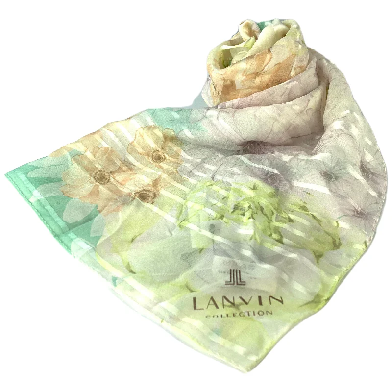 LANVIN COLLECTION/Scarve/GRN/Silk