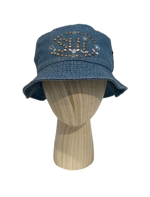 ANNA SUI/Bucket Hat/Cotton/BLU/