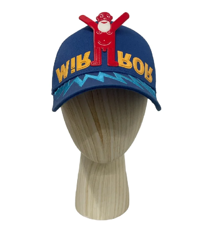 Walter Van Beirendonck/Cap/Cotton/BLU/