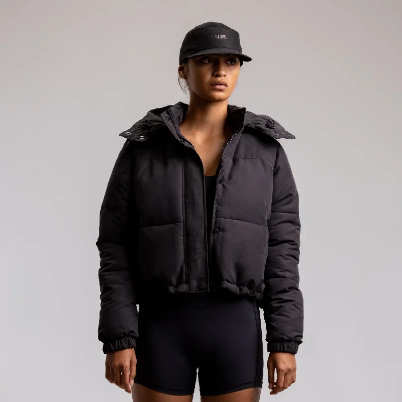 Cropped Puffer Jacket Women's