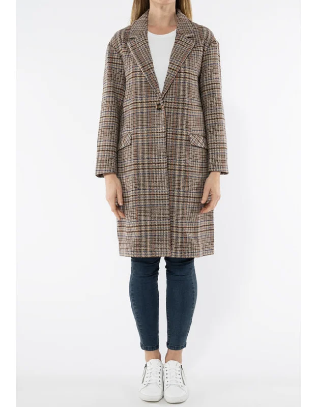 Multi Check Coat