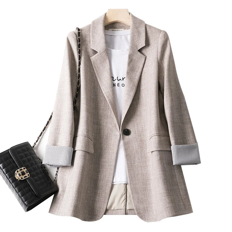 FashionSierra - Vintage Casual Office Ladies Blazer