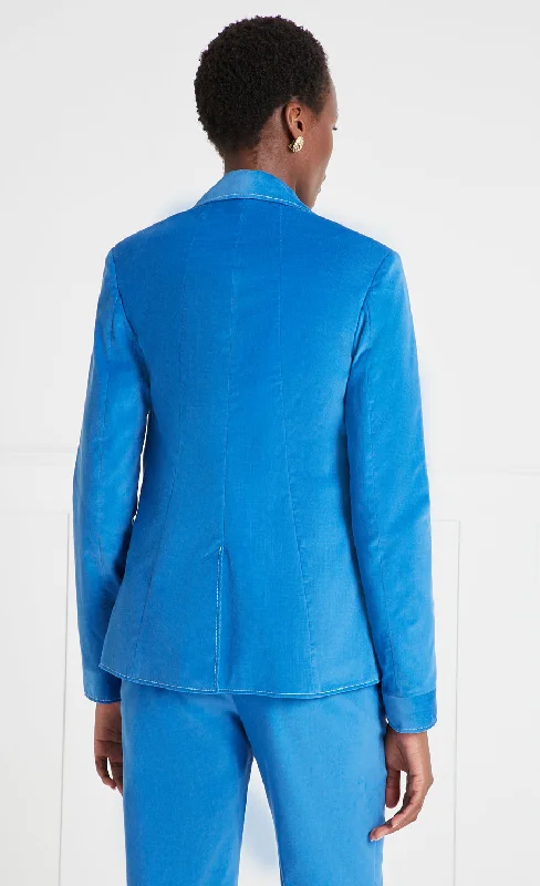 Orlando Corduroy Jacket - Dazzling Blue