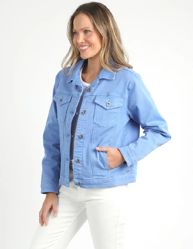 Tilly Denim Jacket Cerulean